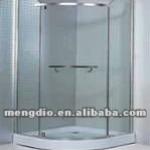 6mm tempered glass and aluminum frame tall shower enclosure-HSB-7051
