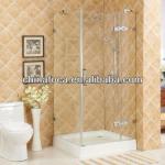 high quality curved glass shower enclosure-2211