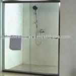 8mm tempered glass door in showeroom-
