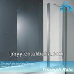 AOOC1503CL Flag shape frameless aluminium shower screen profile-AOOC1503CL