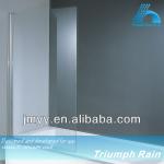 AOOC1401CL Square tempered glass Easy clean over bath screen-AOOC1401CL