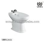 YWWY205C bathroom ceramic toilet female use free standing bidet