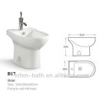sanitaryware bathroom ceramic bidet-B17