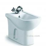 Economical ceramic bidet with hot and clod water washing S8560