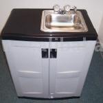 Portable Indoor / Outdoor Sink With Hot Water-AGM-0001DS