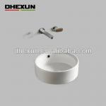 Dhexun-2013 white bathroom ceramic wash basin-DBJ-G13023