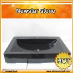Newstar black granite vanity sink-sink