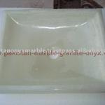 Pure White Onyx Sinks and Basins White Onyx-