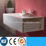 Unique Designed Acrylic Solid Surface Bathroom Wash Basins-basin with cabinet