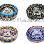 Pottery ceramic Talavera sink from Mexico-D4