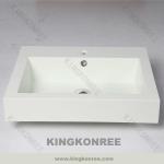 KKR Solid Surface cabinet basin,pedestal sink,wash basin-KKR- basin