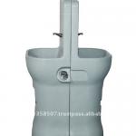 USA Grey Aqua Stand Double Sided Hand Wash Toilet Sink-IDP1575A