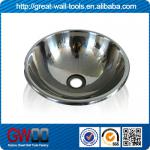 Mirror polishing round stainless steel sink-GW-003