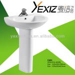 D604 fancy wash basin basin designer pedetal basin-D604