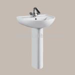 China Bathroom Washing Basin with Pedestal-HY-1055