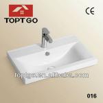 New!!!Popular Rectangular Ceramic Sink 016-016