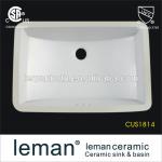 Rectangle Big Undercounter Ceramic Sink-CUS1814 Ceramic Sink
