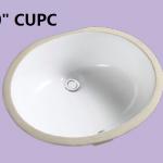 CUPC wash basin, undermount basin, undermount sink-1823