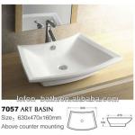 bathroom countertop wash basin price-LF7057