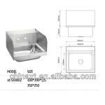 stainless steel hand wash sink-xt-sx4002