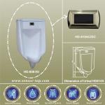 HD608-Kit Integrated Automatic flushing Valve Ceramic Men Wall-hung Urinal-HD608 Kit