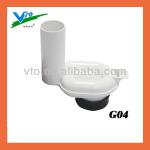 white U-PVC water-saving trap for urinal-G04