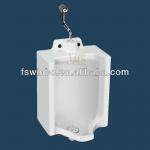 China mainland bathroom authroom male automatic reactive flush urinal-YMS-H102