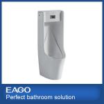 EAGO Ceramic Floor Standing Sensor S-trap Urinal (HA3010)-HA3010