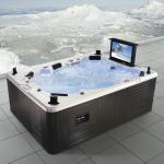 Indoor Hydrotherapy Hot Tub TV Waterproof Home Spa (HA-M3342)-HA-M3342