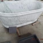 Carrara White Marble tubs-