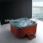 inlay ground spa tub for 7persons SFB-320, imported acrylic material-SFB-320