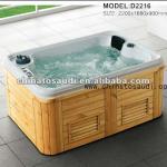 Acrylic bathtub hot sale bathtub with tv bath pool massage bathtub-HS0262-D2216