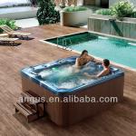 MEXDA 2014 NEW design USA acrylic hot tub spa,Mutiple Jets hot tub YH-593(CE,SAA,ETL,SUV,TUV,ISO)-YH-593