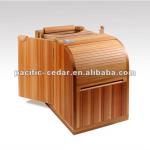 Western Red Cedar Far Infrared Sauna Cabin-Half Sauna