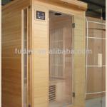 high quality and cheap price Infrared sauna room 3 person dry sauna room-Hex- GC002SHb