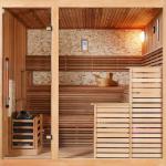 2013 New design hot-sale Comfortable red cedar sauna stove sauna room BR-1233-BR-1233