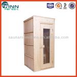 pine wood one people mini traditional sauna room-TS01