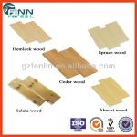 Far infrared sauna room use sauna solid wood cedar, hemlock, spruce, abachi sauna wood-SCB