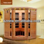 Corner sauna room 2600w carbon heater-KN-005