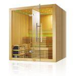 Chinese comptitive dry sauna room with CE in stock-M-6030