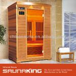 SaunaKing 2-person Infrared Sauna Cabin (FRB-022LB)-FRB-022LB