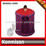 Red wet steam detox lymph drainage small home sauna-SPA001-KMS