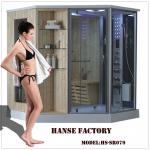 Steam shower sauna combo/Sauna steam room/sauna and steam combined room HS-SR079-HS-SR079
