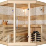 House designs Diamond Luxury Sauna Rooms in 2 Steps for 4-7 people-FS-1211A/B/C