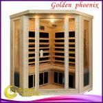 2013 New Infrared sauna room G3CP Corner sauna with Carbon heater-G3CP