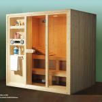 traditional type sauna steam room-D-308