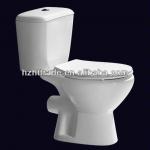 HTTT-AC2108 standard ceramic washdown two piece WC toilet size-HTTT-AC2108 wc toilet size
