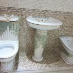 New modern bathroom two toilet set 0014-0014