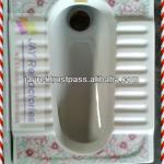 Light Color Texture Squatting Pan Sanitaryware-