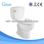 Bathroom sanitary ware high quality Siphonic Two Piece Toilet-W8002